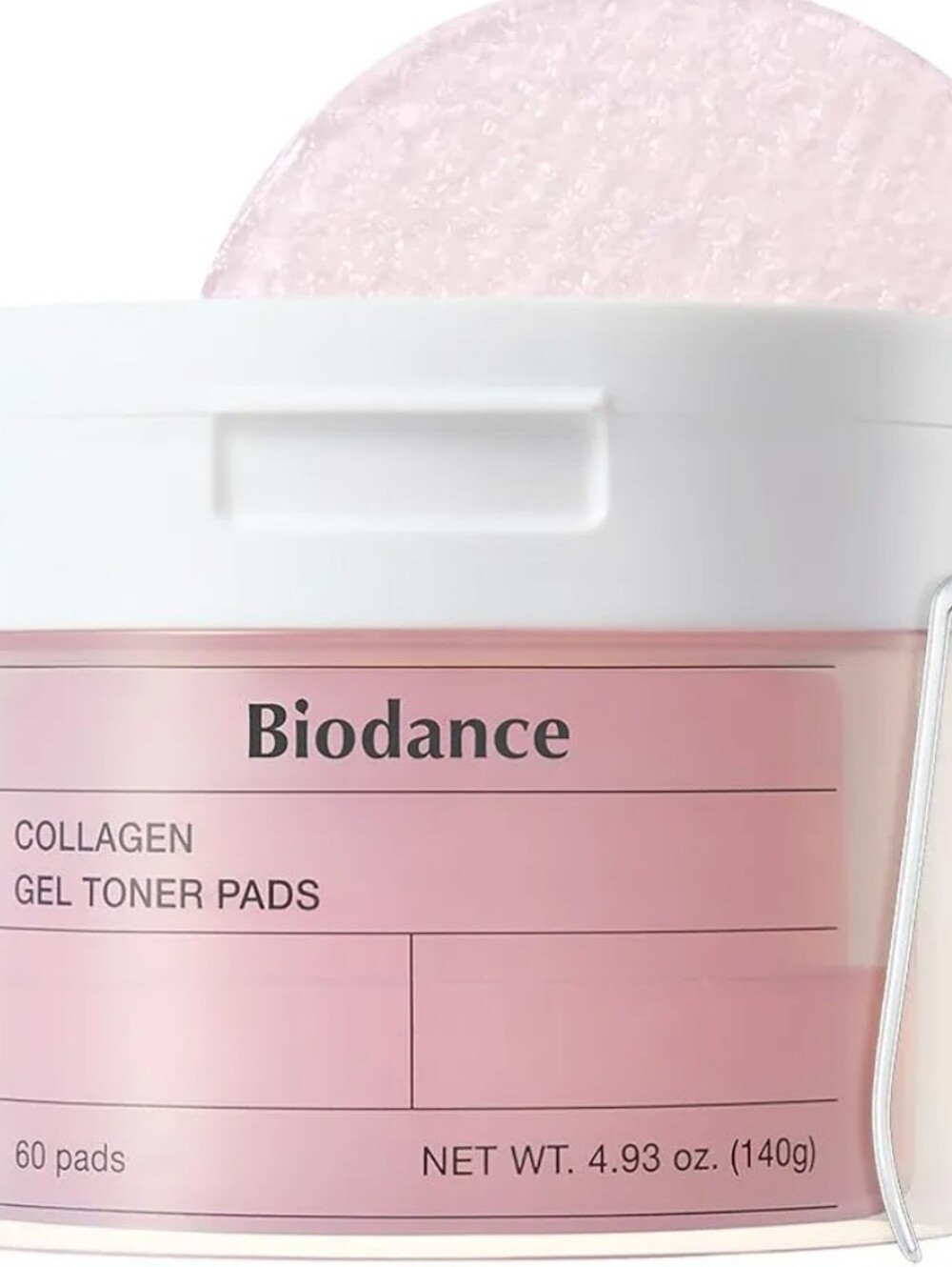 Biodance Collagen Gel Toner Pads, Pore Minimizer for Face, Improving Elasticity